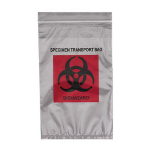 6W x 9H, Econo-Zip Red Imprint Specimen Bags