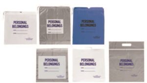 Patient Belonging Bags