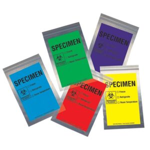 Colored Specimen Bags