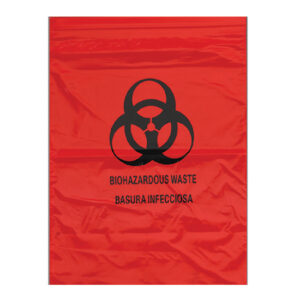 12W x 15H, Econo-Zip Red Imprint Specimen Bags